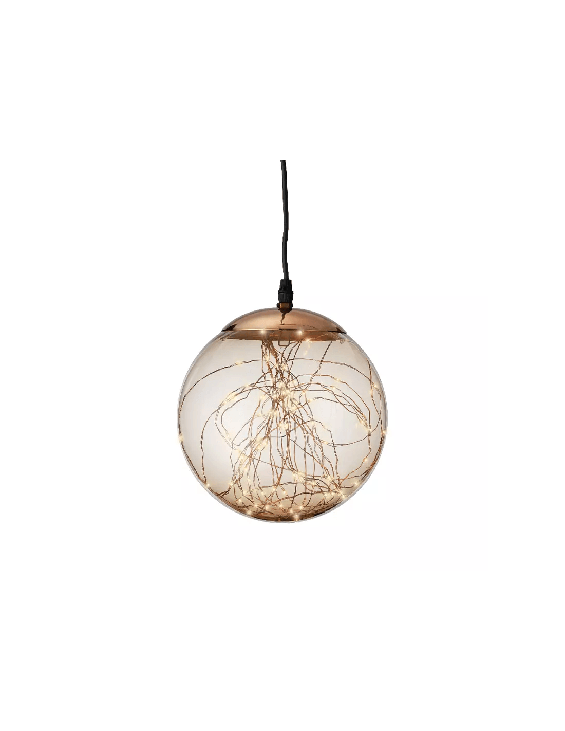 Pallina di Natale decorata con 80 led Ø20 cm Lumineo - Brico Sapiens - L' evoluzione del fai da te Pallina di Natale decorata con 80 led Ø20 cm Lumineo - Brico Sapiens - L' evoluzione del fai da te